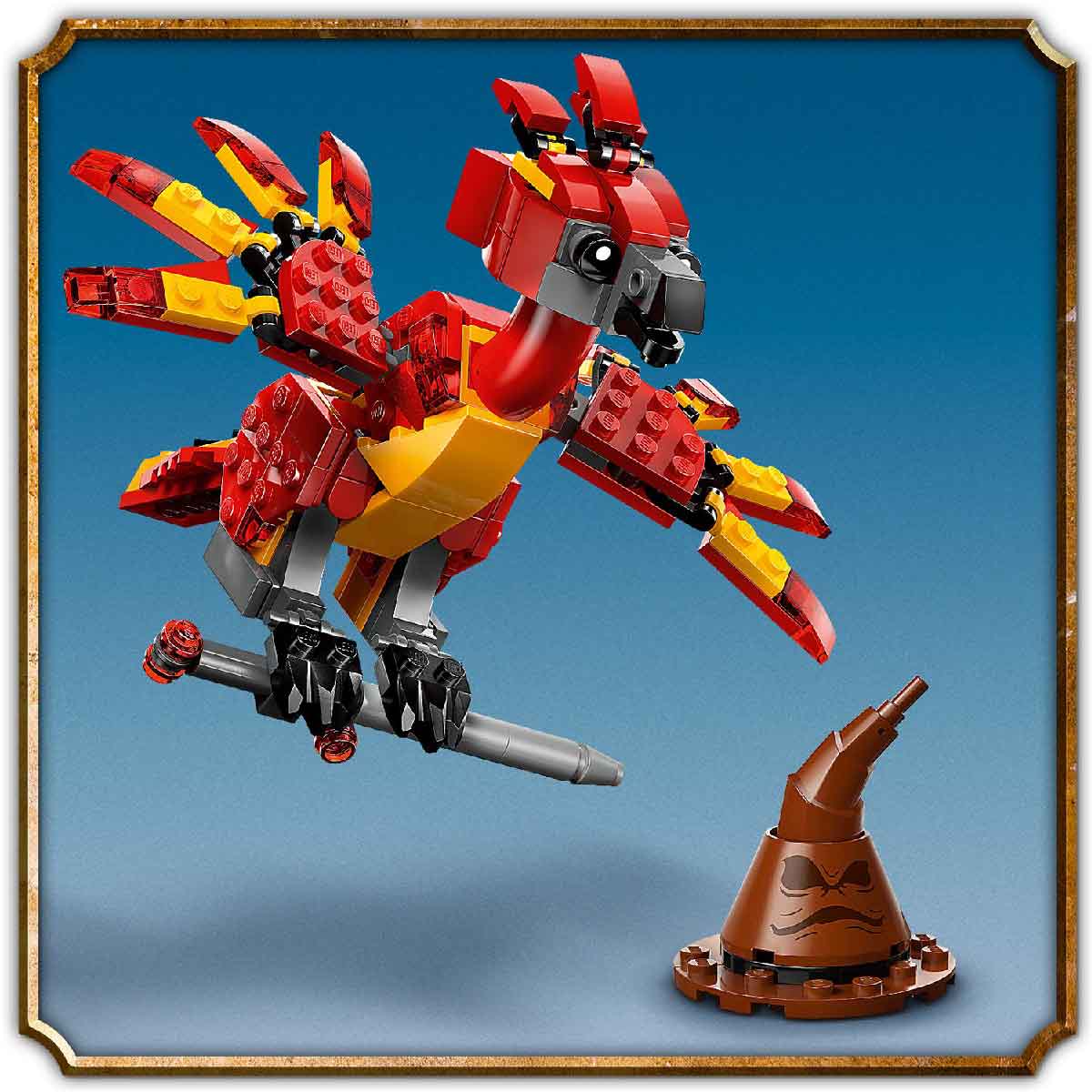 LEGO HARRY POTTER 76448 Đồ Chơi Lắp Ráp Phượng Hoàng Lửa Của Dumbledore (299 chi tiết)