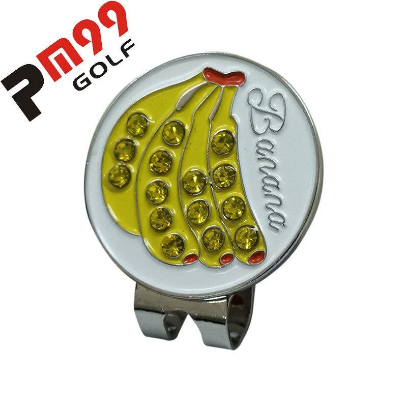 Mác bóng golf clip marker đánh dấu vị trí loại đẹp kẹp nam châm từ tính MB016