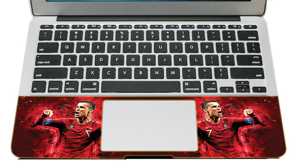 Mẫu Dán Trang Trí Mặt Ngoài + Lót Tay Laptop Thể Thao LTTT - 117
