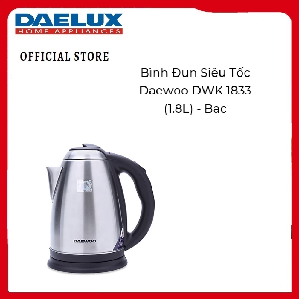 Ấm đun nước siêu tốc DWK-1833 - Hàng chính hãng