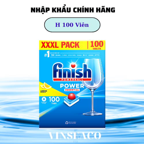 Viên rửa bát Finish All in one 100 viên