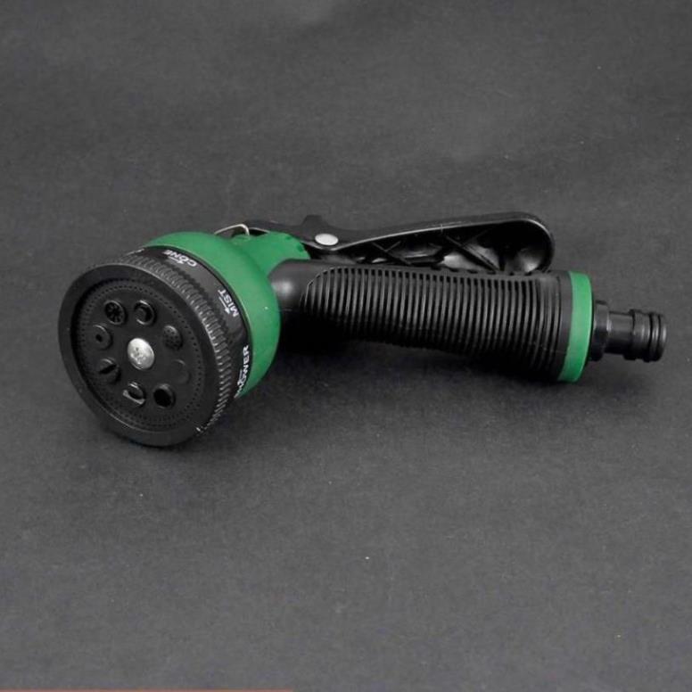 Vòi xịt rửa xe,Vòi phun nước tưới cây tăng áp thông minh 8 chế độ 815621-1