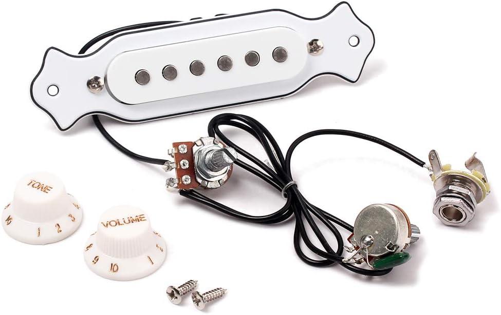 Pickup từ tính với nút chỉnh âm lượng cho guitar acoustic hoặc dân gian điện