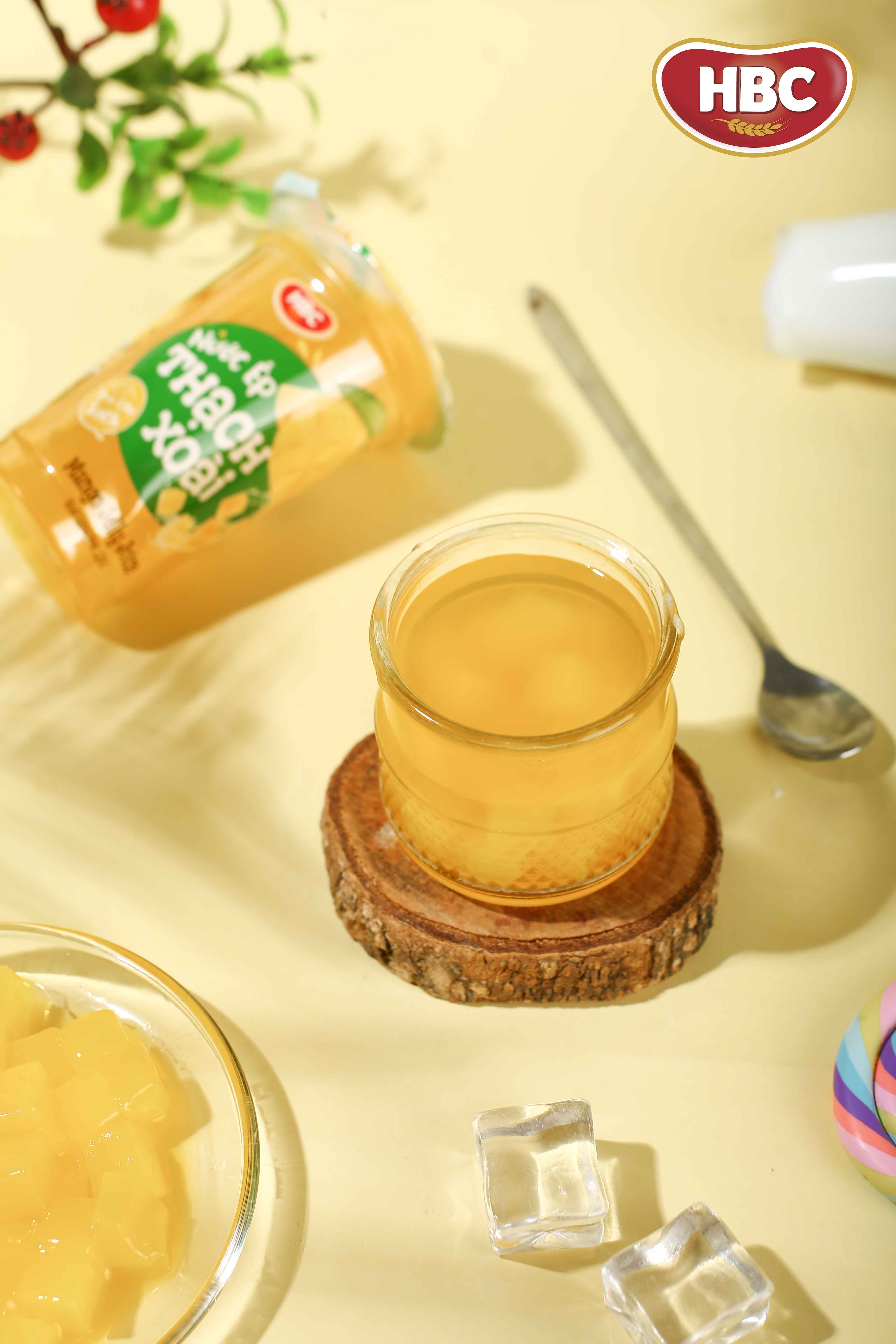 Nước ép thạch Xoài - HBC Foods - 220Gr/Ly - Hành chính hãng