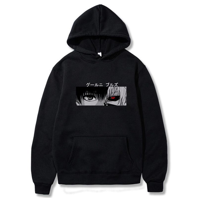 Áo Hoodie Tokyo Ghoul Kaneki Ken Eyes Japan Anime thu đông vải nỉ độc đẹp giá siêu rẻ