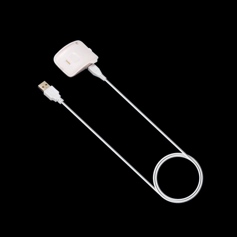 USB Charger Dock Station Cradle Cable Adapter for Samsung Gear S R750 White