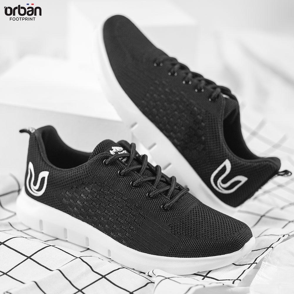 Giày thể thao nam cao cấp Urban TM2123 full màu- đen - ghi- xanh chàm