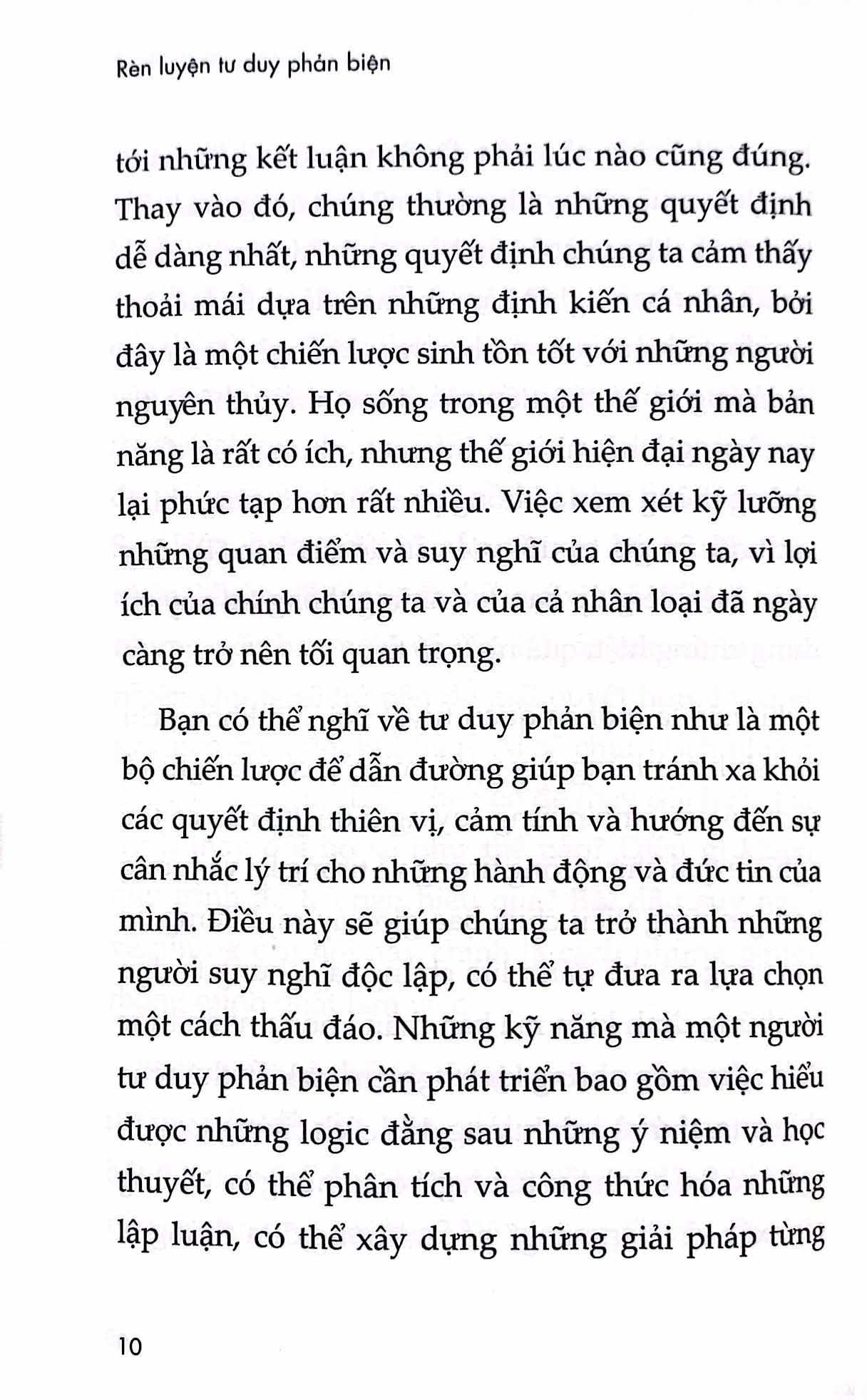 Rèn Luyện Tư Duy Phản Biện
