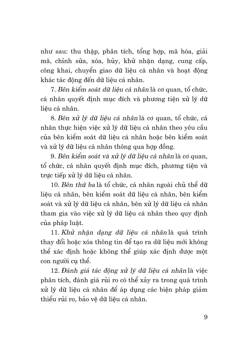 Luật bảo vệ dữ liệu cá nhân năm 2025