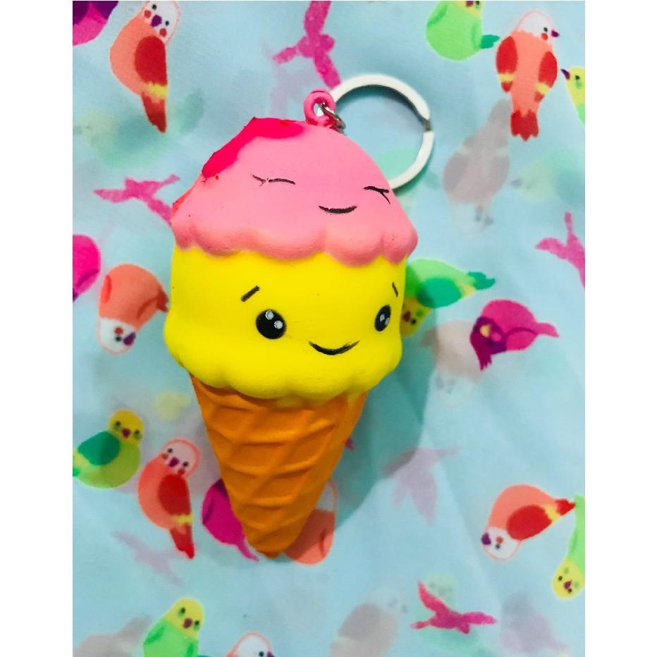ĐỒ CHƠI SQUISHY Ốc QuẾ CẢM XÚC TẶNG KÈM MÓC KHÓA - thegioidochoi127 | squishyhaihuoc