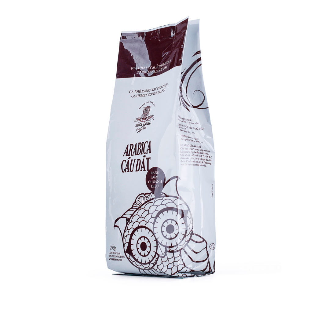 Combo Cà phê pha phin Robusta + Arabica + Moka túi 250g