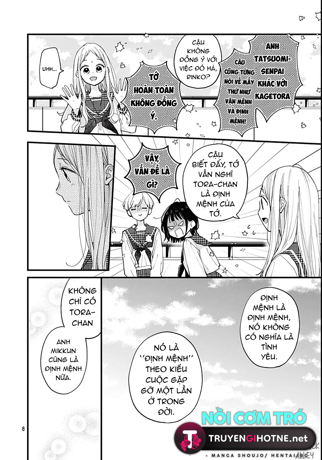 chuyện tình của ba người bạn thanh mai trúc mã chapter 6.1 7