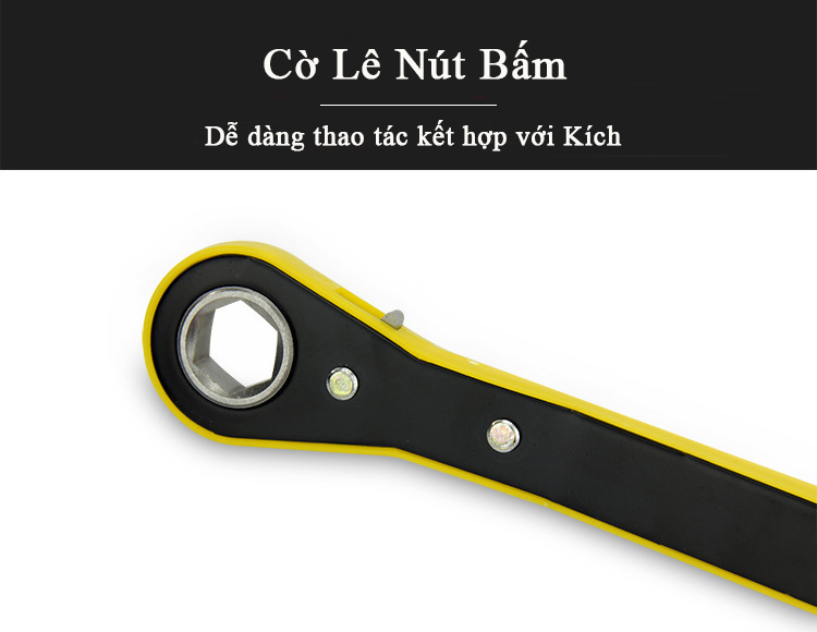 Bộ kích nâng gầm ô tô, xe hơi, SUV 2.5 tấn nhỏ gọn, thay thế lốp xe khẩn cấp mọi nơi