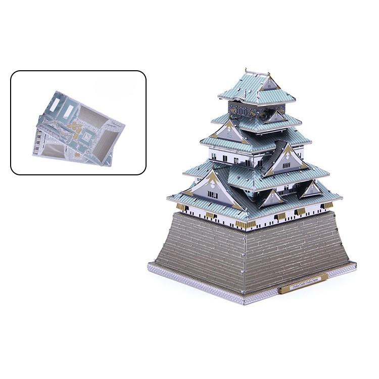 Mô hình lắp ghép kim loại 3d Lâu Đài Osaka