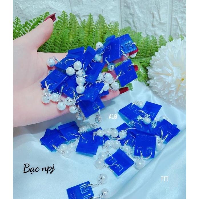 Bông tai trai bạc đẹp, phong cách trẻ trung, ảnh thật 100% -Bạc npj