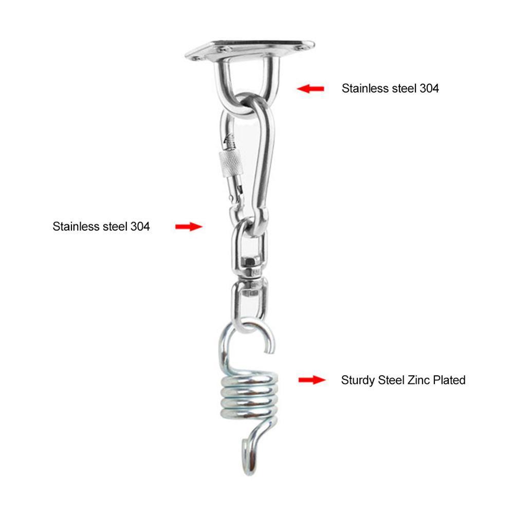 600 Cân Nặng Treo Dây Võng Bộ Võng Treo Bộ Vườn Xoay Võng Khóa Võng Móc