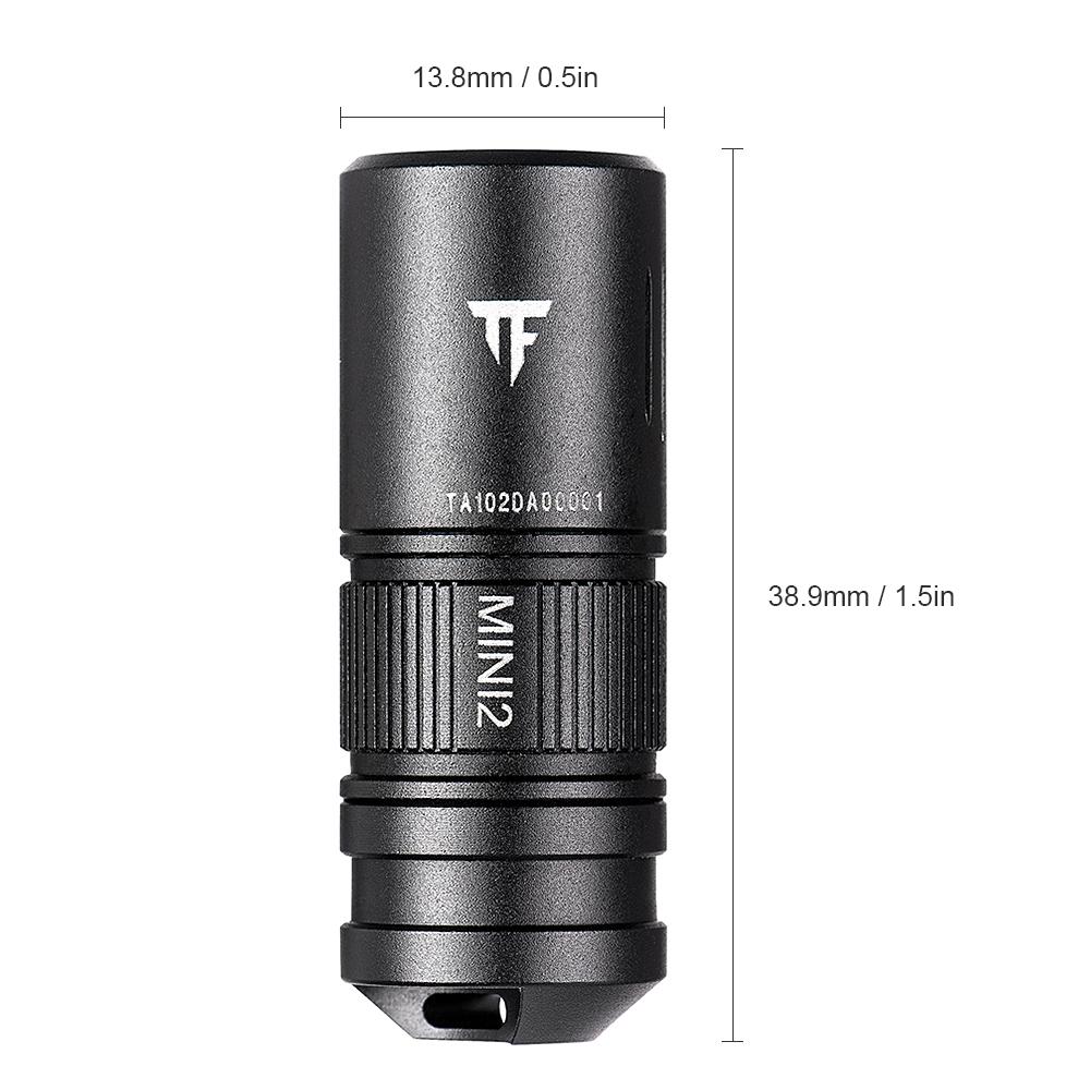 Đèn pin móc khóa MINI USB có thể sạc lại