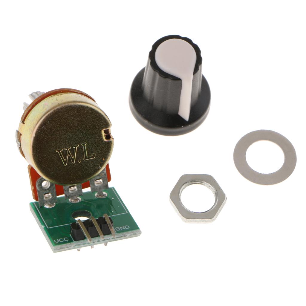 Phép Màu Sáng 10K Keyes Chiết Áp Mô Đun Điều Khiển 6 Mm Arduino Raspberry Pi Từ Thông