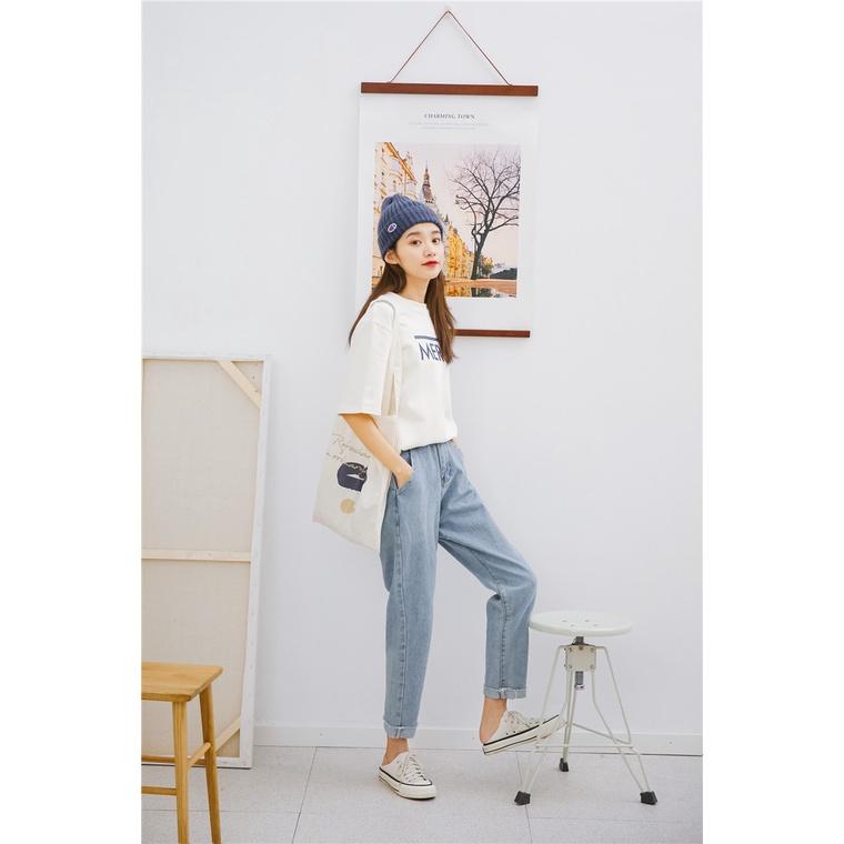 Áo thun nữ dáng rộng MERCI xinh xắn tay lỡ unisex