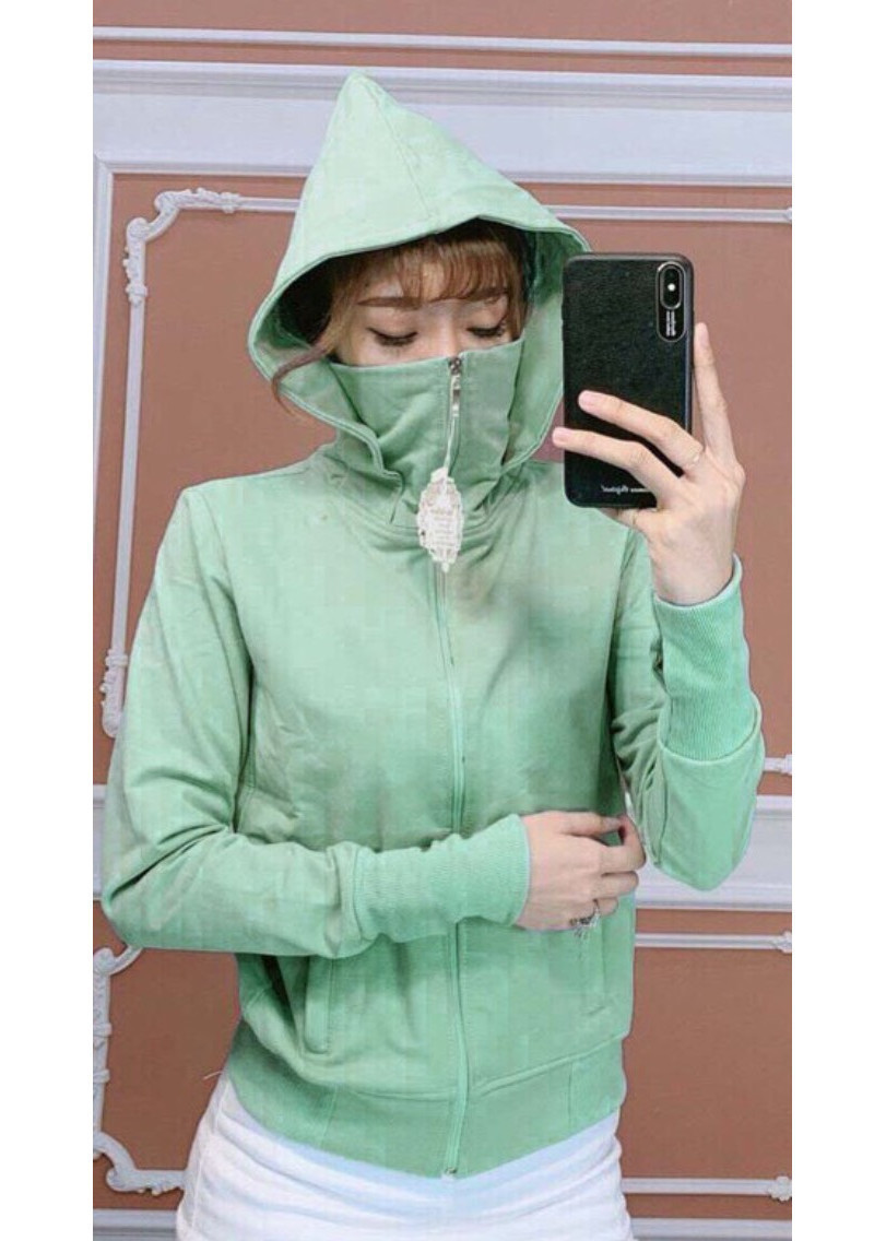 Áo khoác nữ chống nắng che mặt