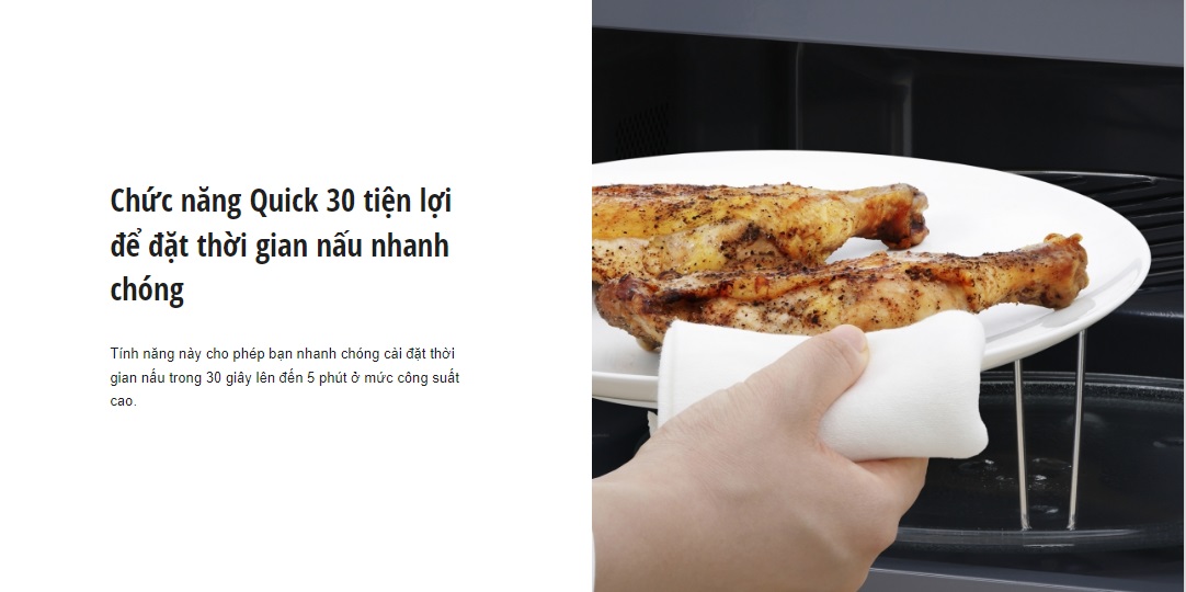 Lò vi sóng có nướng Panasonic NN-GT35NBYUE - 24L - HÀNG CHÍNH HÃNG