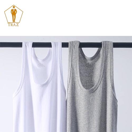 Áo Lót Ba Lỗ Nam TRAZ Chất Liệu Cotton Mềm Mại, Thoáng Khí, Thấm Hút Mổ Hôi Tốt.