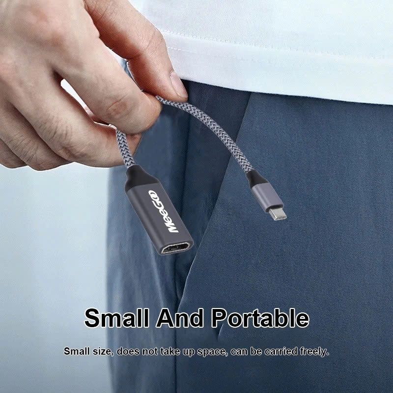 Bộ chuyển thunderbolt 3 usb type c ra hdmi 2.0 4k 60hz Hàng chính hãng - HUB CHUYỂN ĐỔI USB TYPE C