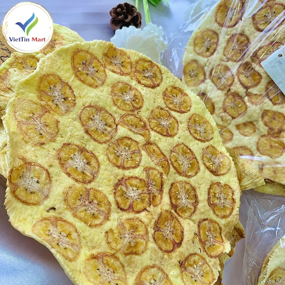 Bánh Tráng Chuối Nướng 230g 5 Cái VietTin Mart