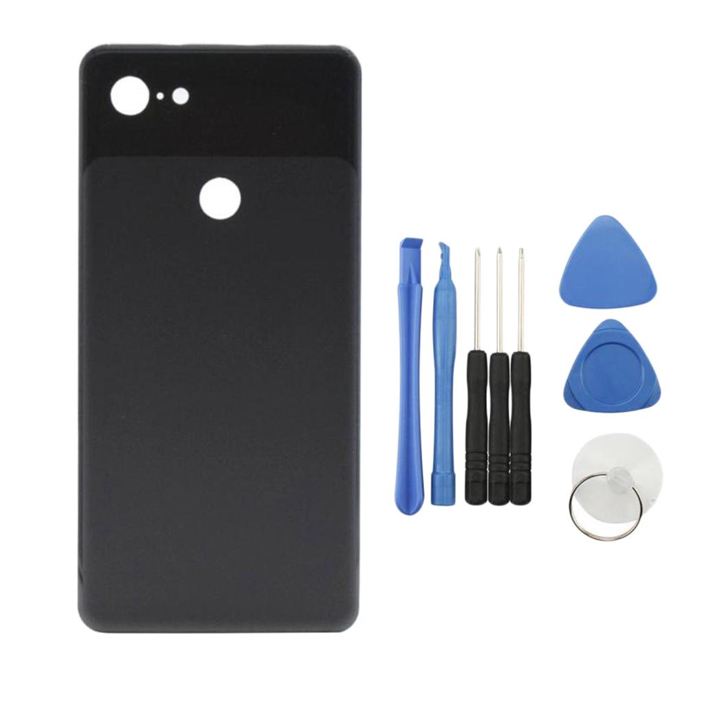 For Google Pixel 3XL 6.3" Rear Back Glass Battery Cover Camera Lens Panel