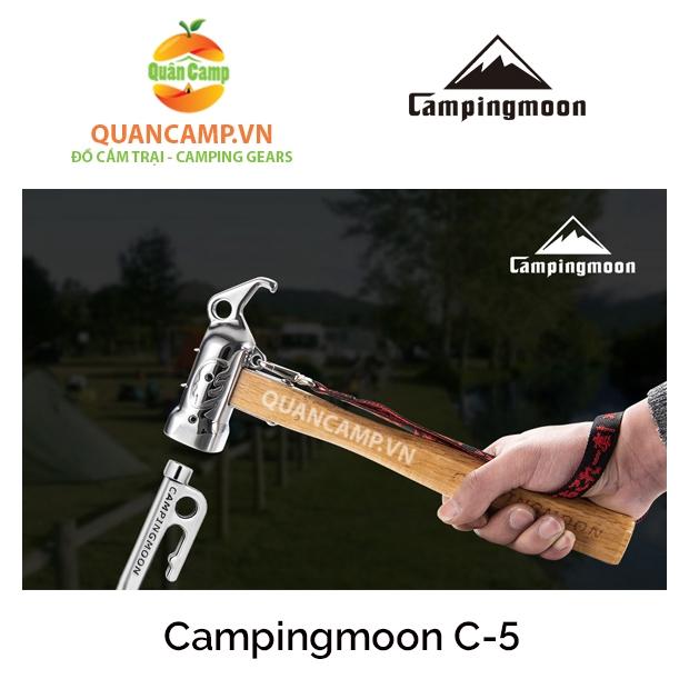 Búa đóng cọc lều cắm trại bằng thép không rỉ Campingmoon C-5