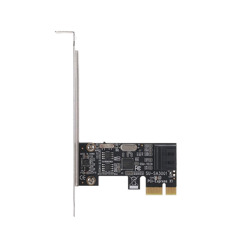 Thẻ mở rộng PCI-E sang SATA3.0 chuyển đổi cổng SATA 2 6Gbps với hỗ trợ đĩa CD