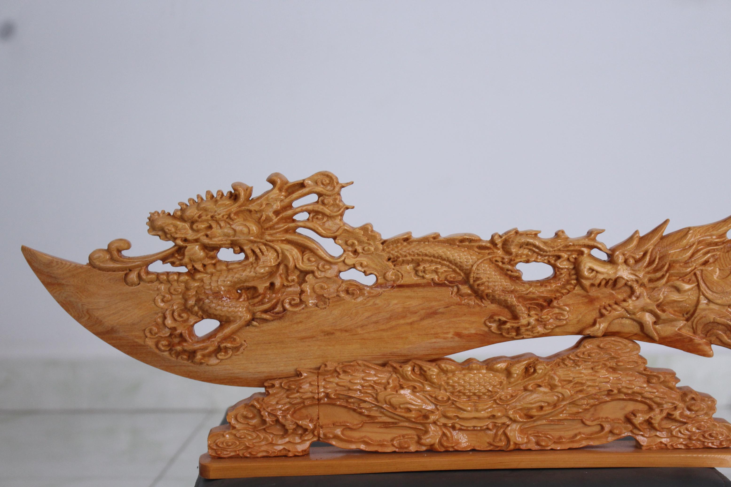 ĐAO GỖ pomu phong thủy dài 84cm