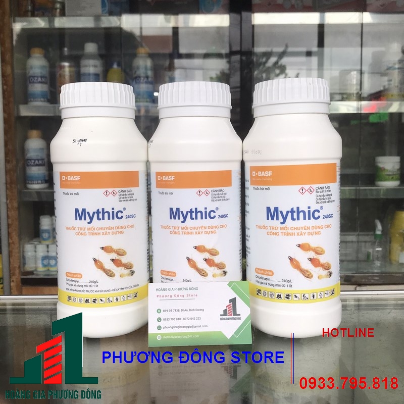 Thuốc diệt mối, phòng mối Mythic 240SC _ chai 1 lít