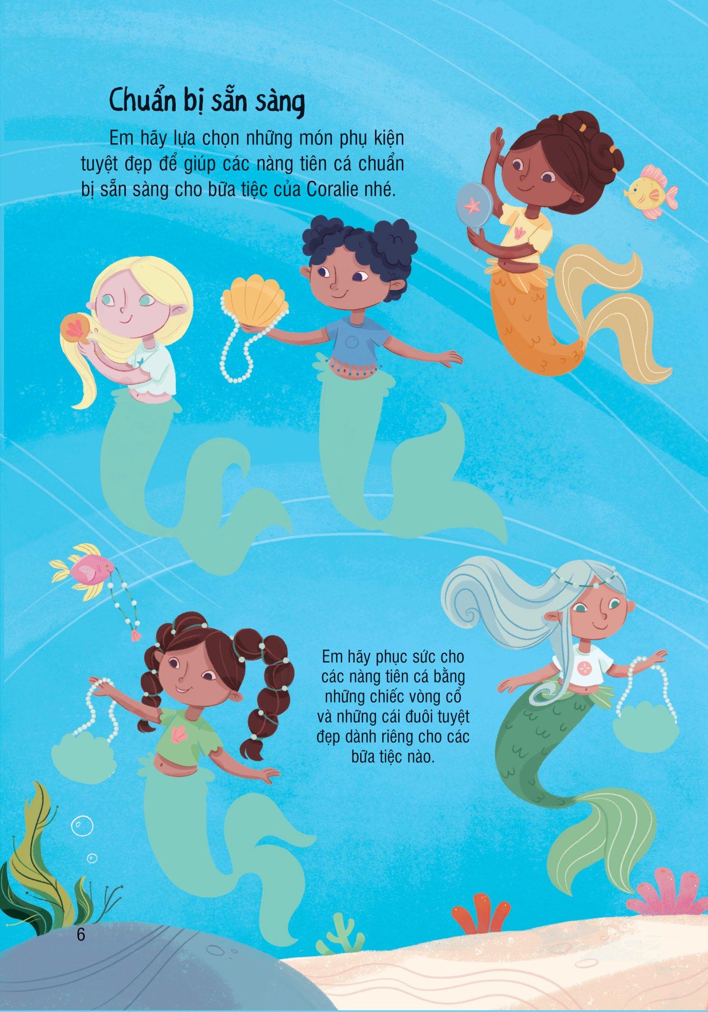 Bóc Dán Thông Minh - Nàng Tiên Cá