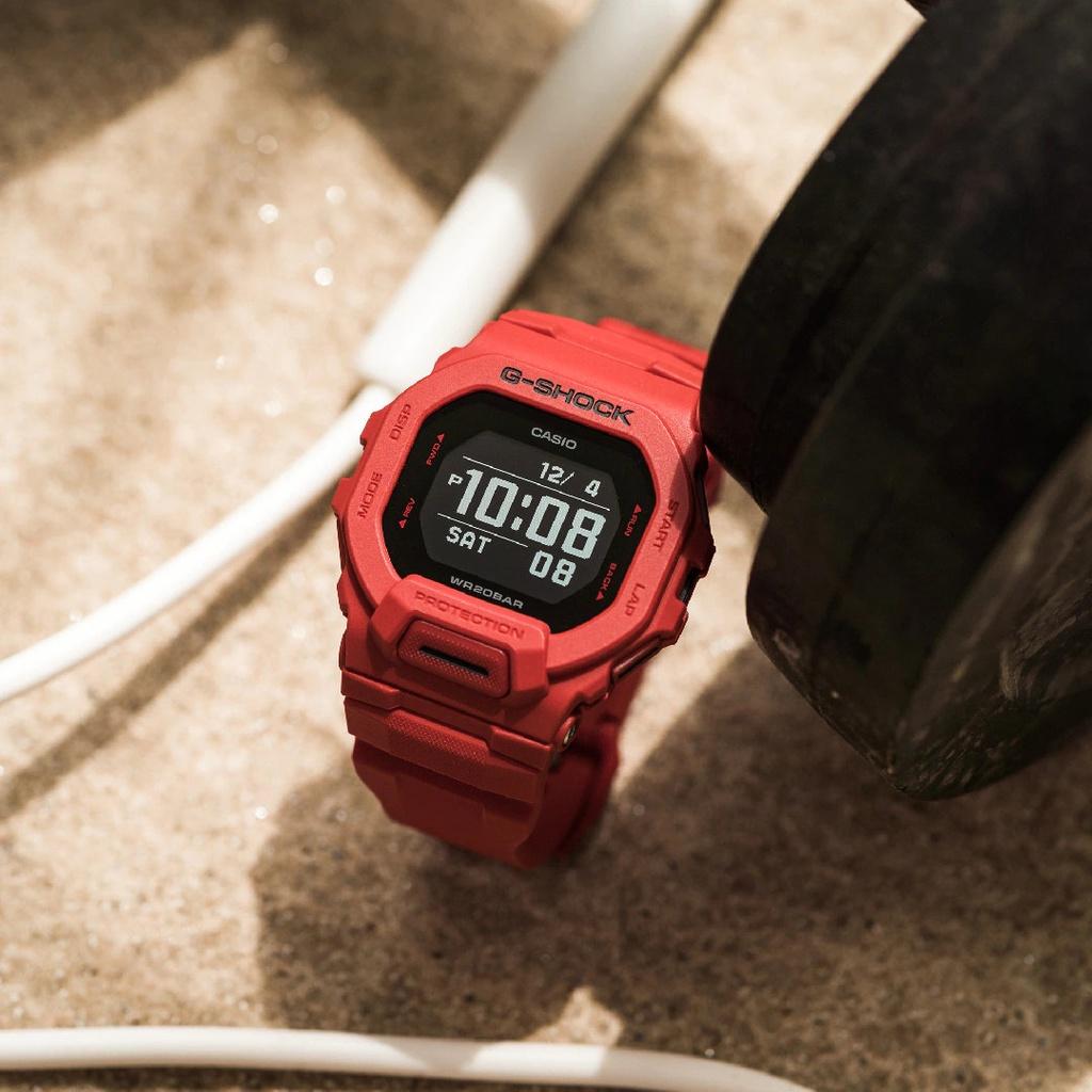 Đồng Hồ Nam Dây Nhựa Casio G-Shock GBD-200RD-4DR Chính Hãng - GBD-200RD-4 Bluetooth