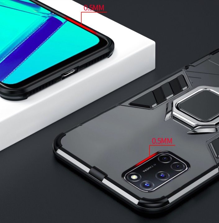 Ốp lưng chống sốc kèm iring cho OPPO A52