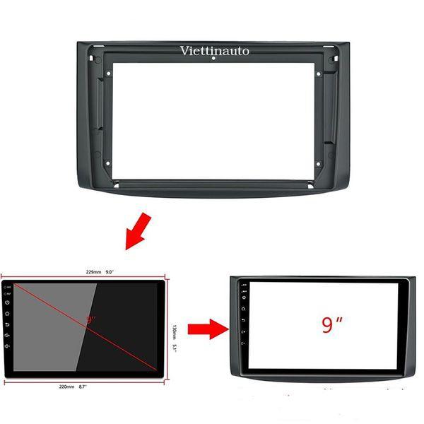 Mặt dưỡng 9 In xe Chervolet Aveo, Captiva, Gentra 2006-2012 Kèm rắc nguồn