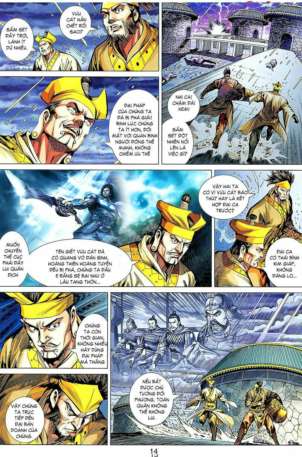 thiên tử truyền kỳ 7 - tam quốc kiêu hoàng chapter 10 14