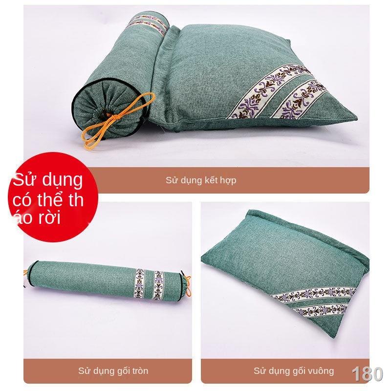 Gối ngải cứu hỗ trợ cột sống cổ, giúp cải thiện giấc ngủ ngon và đường cong cột sống cổ