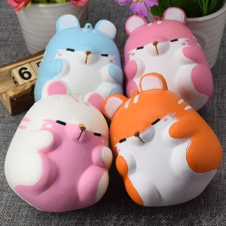 SQUISHY chuột hamster ngồi (nhiều màu