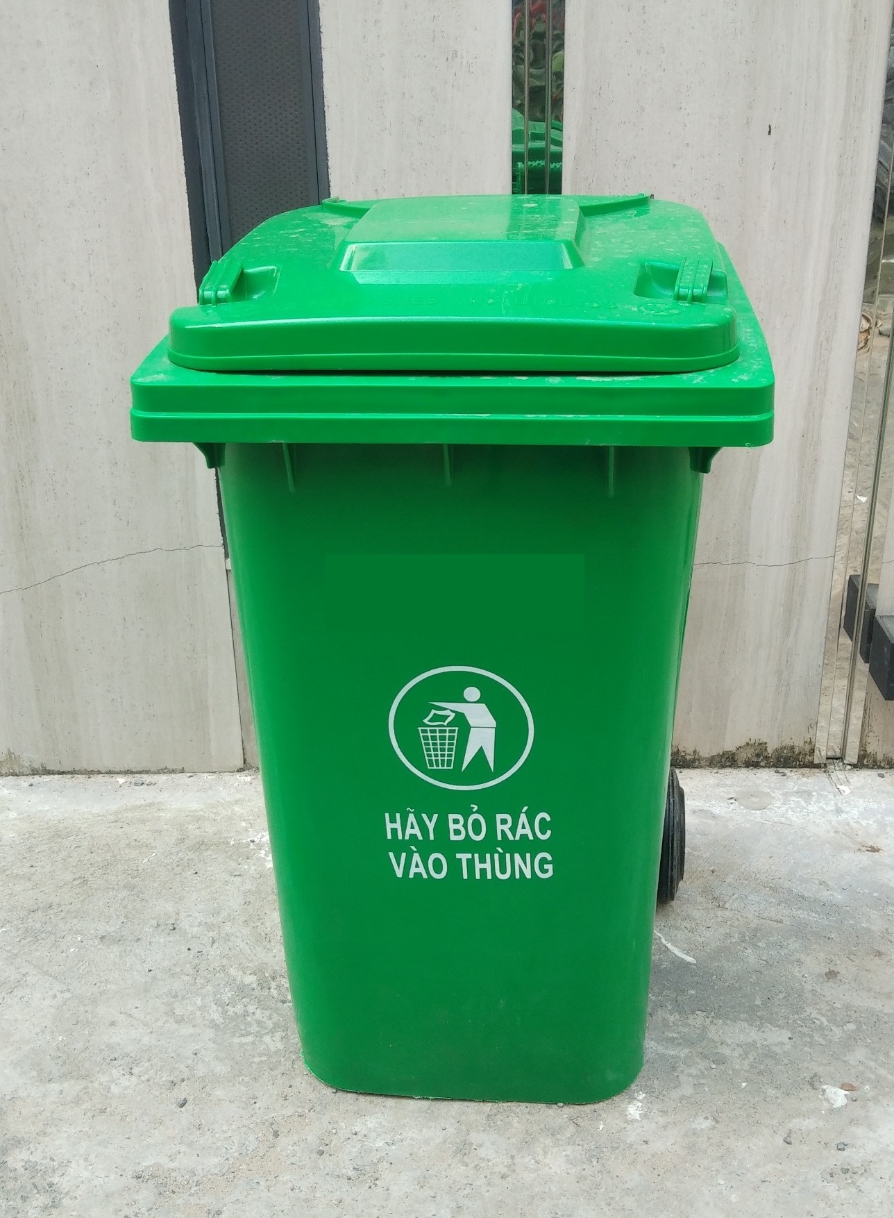 Thùng rác nhựa 240 lít - loại 12kg 