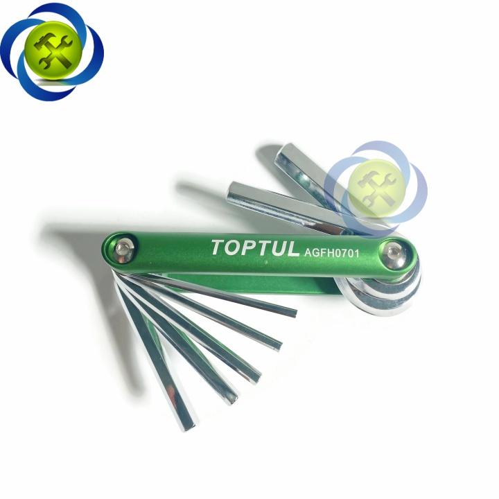 Bộ lục giác xếp TOPTUL AGFH0701 7 cây 2.5-10mm