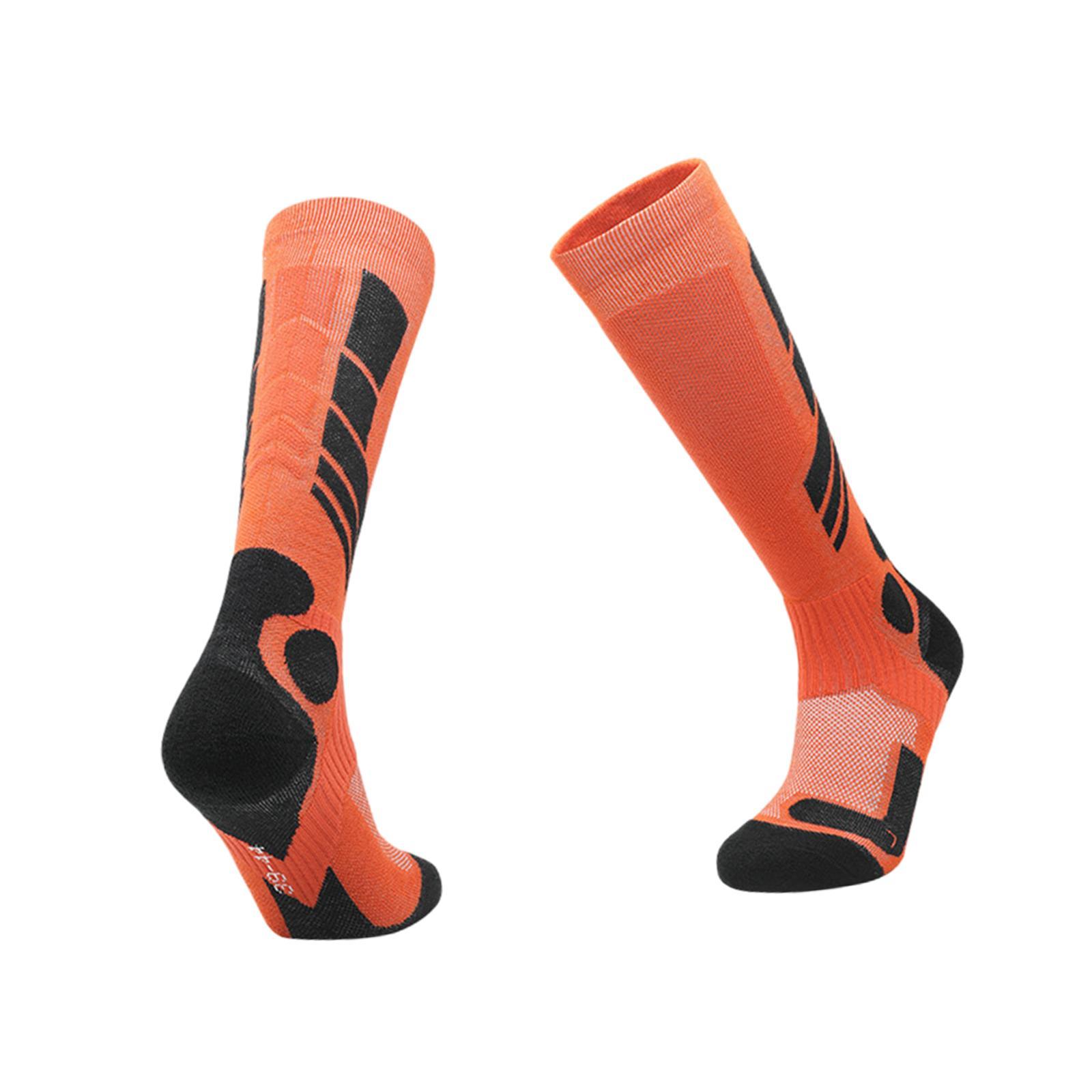 Ski Socks Winter Knee High Socks for Snowboarding Volleyball Mens Women