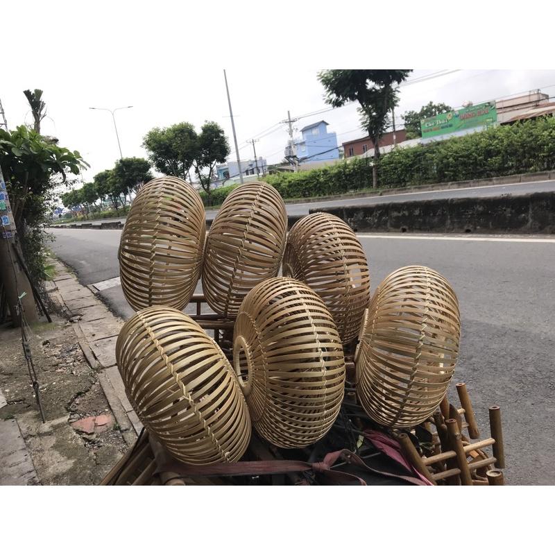 Lồng đèn tre trang trí Tết gia đình