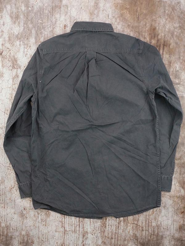 Áo Sơ Mi Nam Esprit Chino Solid Twill Snap Front Western Regular Fit Shirt - SIZE M/L