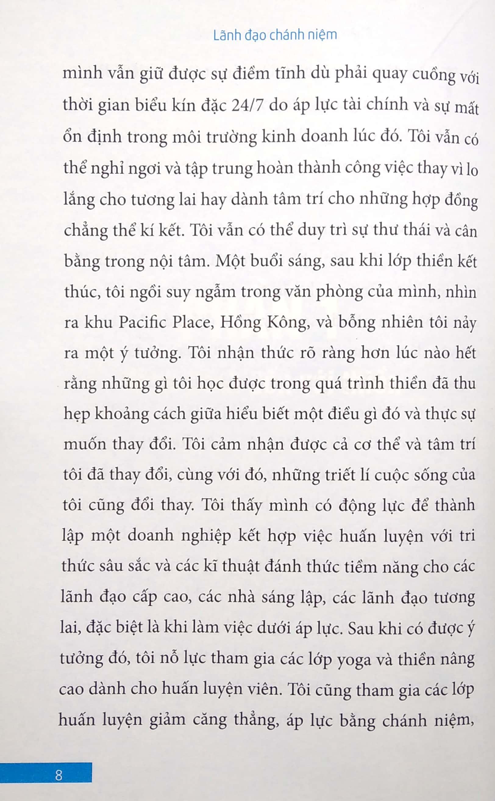 Sách Lãnh Đạo Chánh Niệm - Quản Trị Doanh Nghiệp Trong Thời Đại Mới