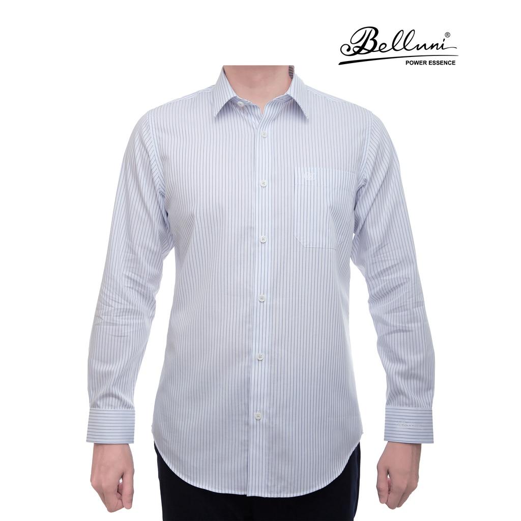 Áo sơ mi nam dài tay BELLUNI chất tencel chống tia UV thoáng mát - ABD.BNT.BE.161.W