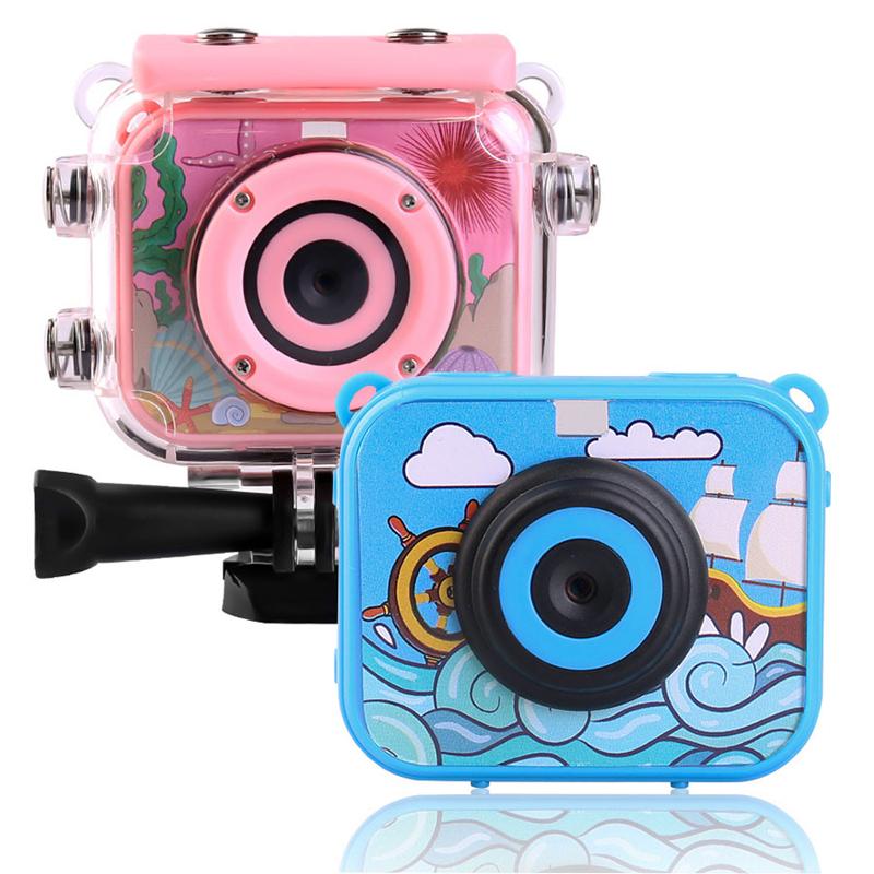 Mũ Bảo Hiểm AT-S20 Camera Hành Động Mini Cho Trẻ Em Quà Tặng Máy Ảnh Kỹ Thuật Số Đi Chống Nước Pro 30M 1080P Máy Quay Video Recoder Máy Quay Phim Cam