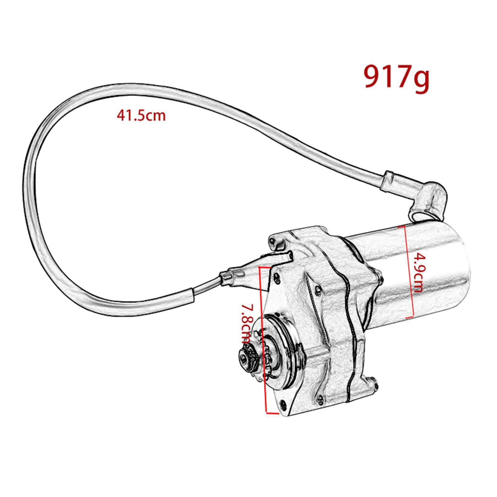 Starter Motor for 50cc 70cc 90cc 110cc 4T Quad Wheelers Go Karts