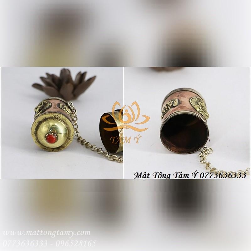 Ống Đựng Hương/Nhang Bằng Đồng